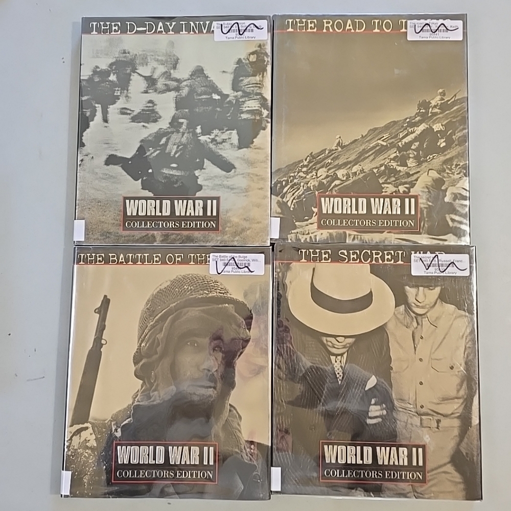 World War II~ Time-Life Books~Set Of 4 Hardcover Collectors Edition